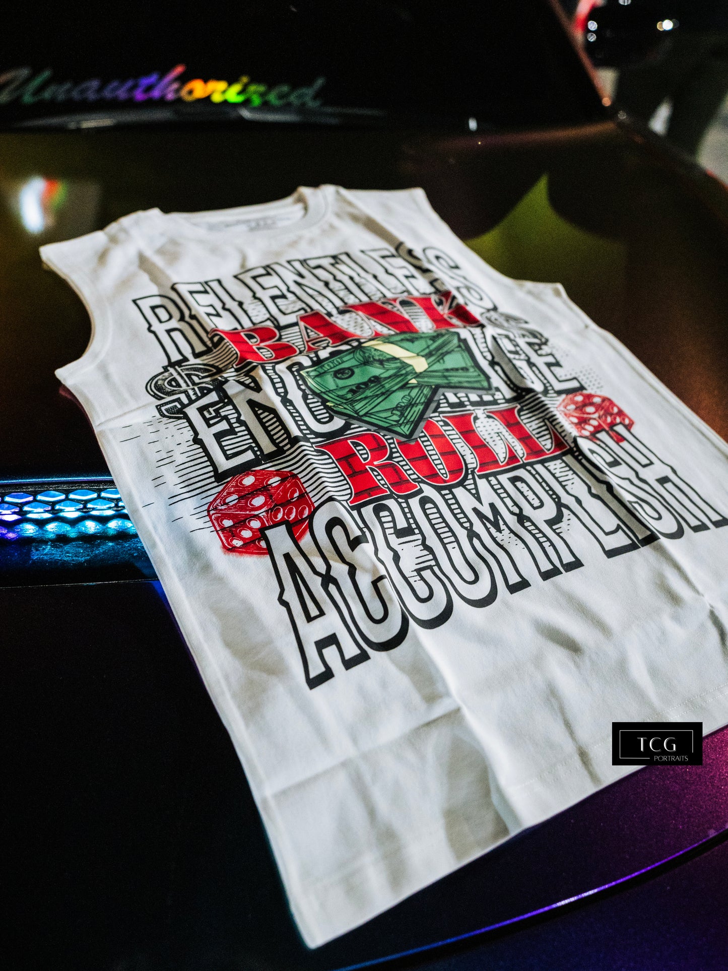 Bank Roll Tee (White)